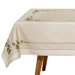 Toalha-de-Mesa-Quadrada-Dohler-Clean-Botanica-6-a-8-Lugares