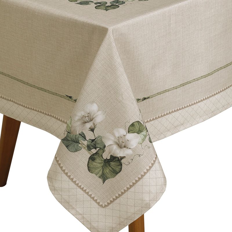 Toalha-de-Mesa-Quadrada-Dohler-Clean-Botanica-6-a-8-Lugares
