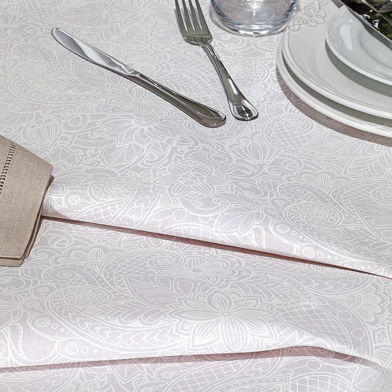 Toalha-de-Mesa-Quadrada-Dohler-Clean-Edite-Bege-4-Lugares