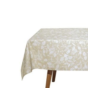 Toalha de Mesa Quadrada Döhler Clean Graça 4 Lugares
