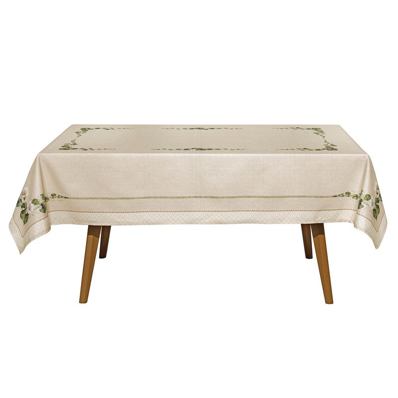 Toalha-de-Mesa-Retangular-Dohler-Clean-Botanica-8-Lugares