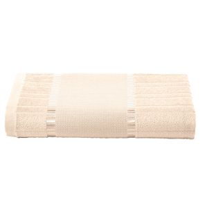 Toalha de Rosto Döhler Bella Creme para Bordar