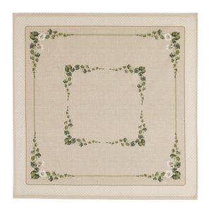 Toalha e Centro de Mesa Döhler Clean Botânica 78x78cm