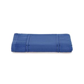 Toalha de Lavabo Döhler Artesanalle para Pintar Azul Petróleo