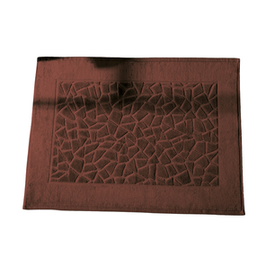 Toalha de Piso Döhler Confort FJ-6419 Marrom 70x50cm
