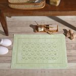 5401437-Toalha de Piso Dohler Confort FJ-7157 Verde 70x50cm-2