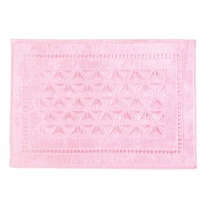 Toalha de Piso Döhler Confort FJ-7157 Rosa 70x50cm