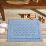 5401461-Toalha de Piso Dohler Confort FJ-7157 Azul 70x50cm-2