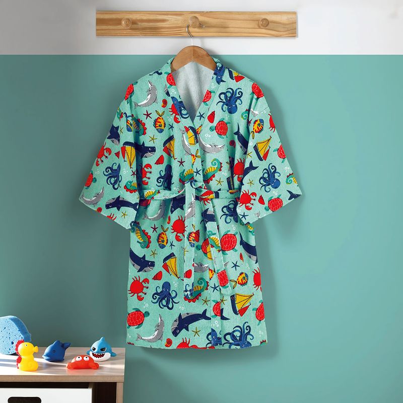 Roupao-Infantil-Dohler-Sea-Fun-Felpudo-com-Manga-P