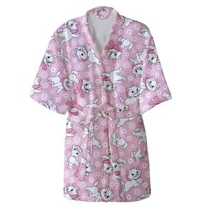 Roupão Infantil Döhler Marie Kids Aveludado Rosa