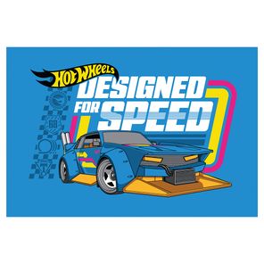 Kit Toalha para Lancheira Infantil Döhler Hot Wheels 2 peças