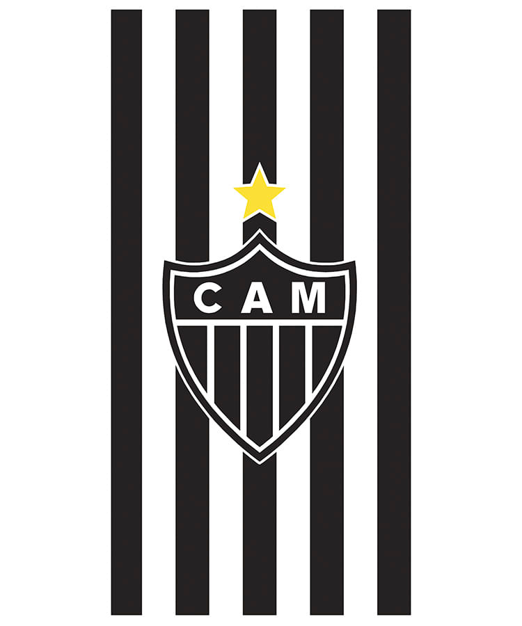 30018066-Toalha de Banho Praia Atletico Mineiro P-B-1