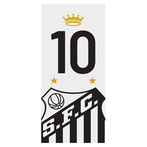 Toalha de Banho e Praia Döhler Santos Camisa 10