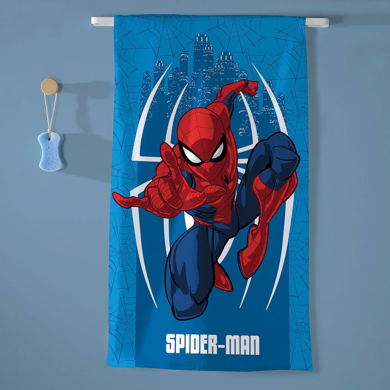 30018824-Toalha-de-Banho-Infantil-Dohler-Spiderman