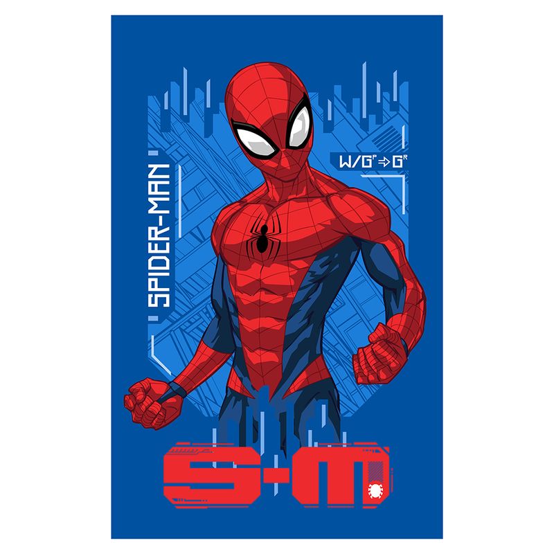 30018823-Toalha-Banho-Infantil-Dohler-Spiderman-Azul-Esc-1
