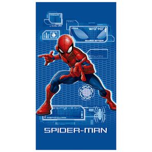 Toalha de Banho Aveludada Infantil Döhler Spiderman Azul 07