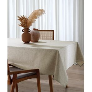 Toalha de Mesa Retangular Döhler Clean Linhares 10 Lugares