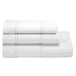 Kit Toalhas Banho Rosto Lavabo Döhler Artesanalle 3 Peças
