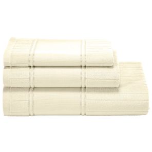 Kit Toalhas Banho Rosto Lavabo Döhler Artesanalle 3 Peças