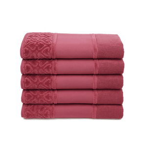 Kit 5 Toalhas Lavabo Döhler Softbella 30x45cm para Bordar