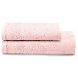 Kit 2 Toalhas Banho Rosto Döhler Romance