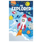 Kit Jogo de Cama + Toalha de Banho Infantil Astronauta Azul - Döhler -1758572342040