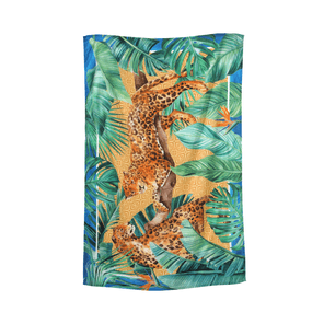 Canga De Praia Döhler Viscose Wild Life 150x100cm