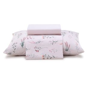 Jogo de Cama Solteiro Döhler 150 Fios Algodão 3 Peças
