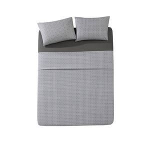 Jogo de Cama King Döhler 150 Fios Algodão 4 Peças