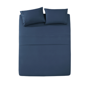 Jogo de Cama King Döhler Atlântis 180 Fios Algodão 4 Peças