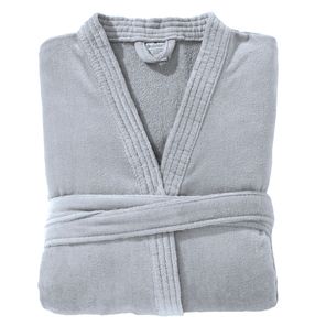 Roupão Adulto Döhler Confort Cinza Azulado