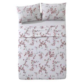 Jogo de Cama Casal Döhler Isabel 140 Fios  4 Peças