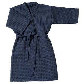 Roupão Adulto Döhler Provença com Manga Azul Marinho
