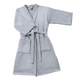 Roupão Adulto Döhler Confort Cinza Azulado