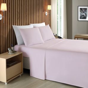 Jogo de Cama Casal Döhler Nora 180 Fios 4 Peças