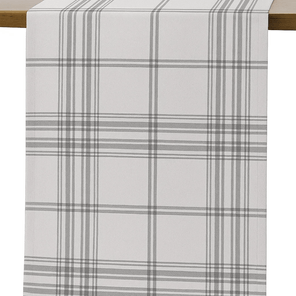 Trilho e Caminho de Mesa Döhler Luna Cinza 45x160cm